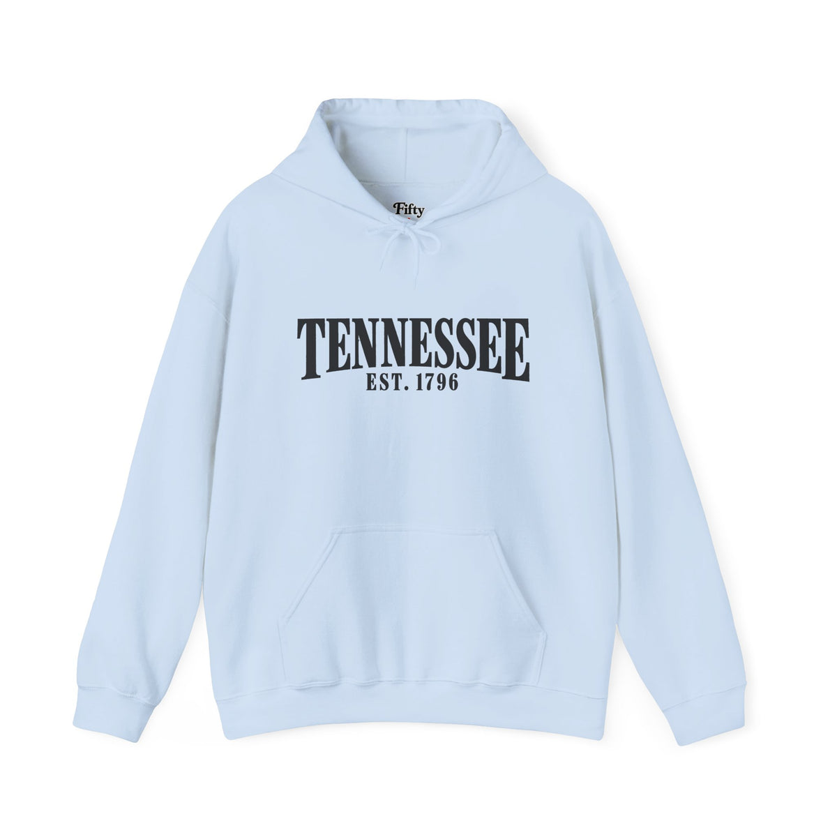 Tennessee Est.1796 Unisex Hoodie State Name Graphic