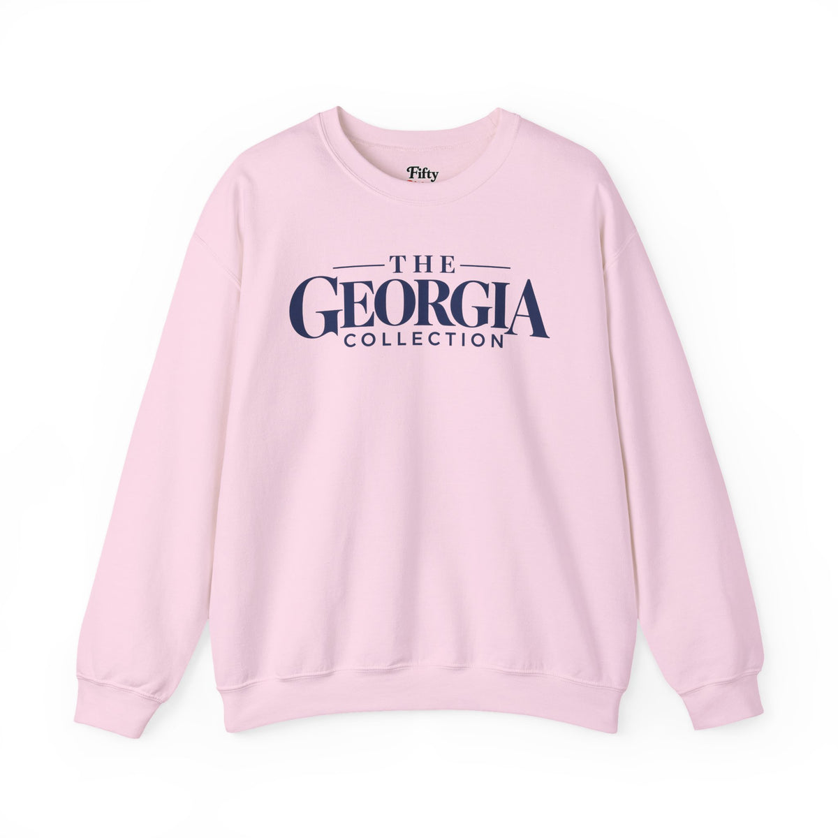 The Georgia Collection Unisex Crewneck Sweatshirt State Name Graphic