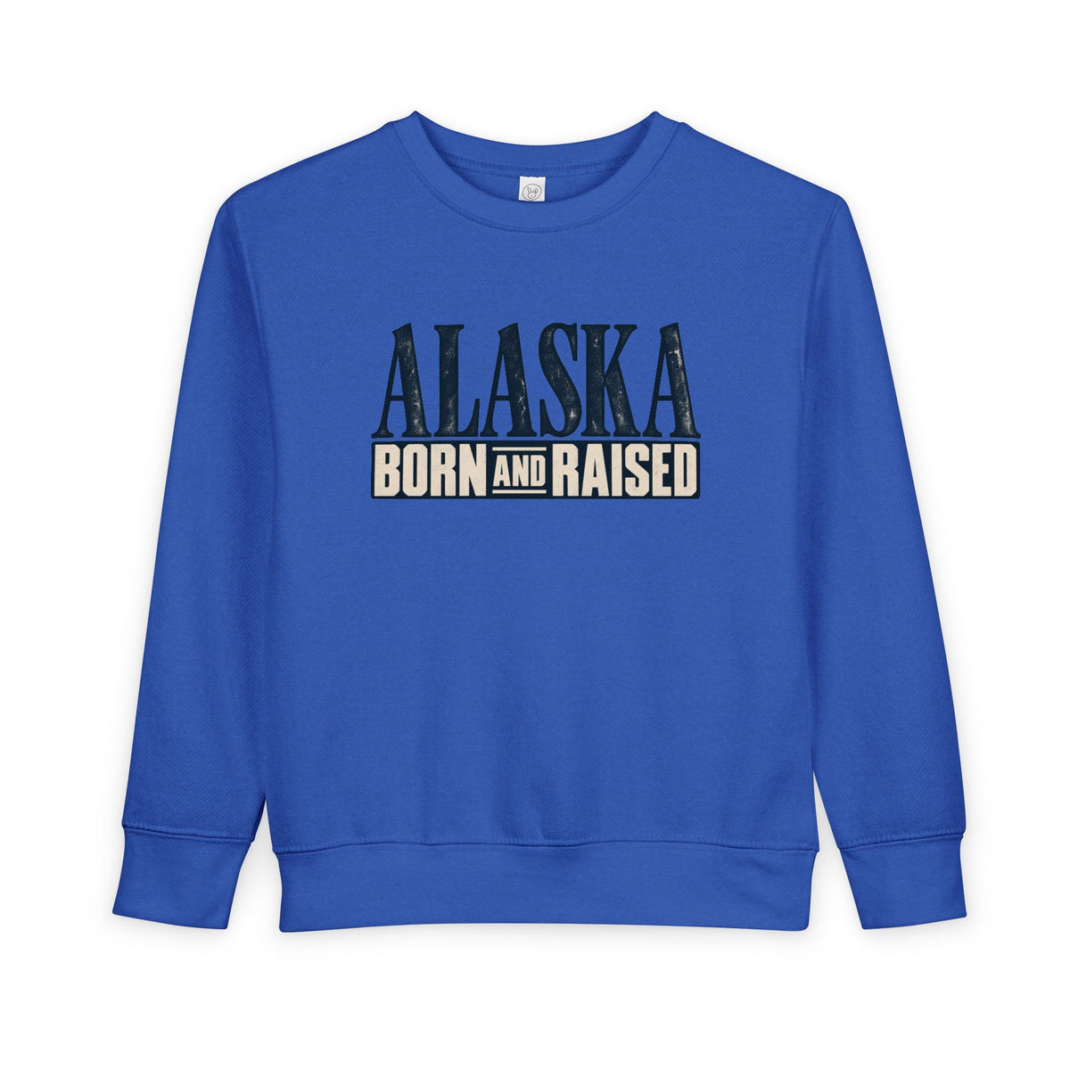 Alaska Born and Raised Premium Heritage Unisex Toddler Sweatshirt