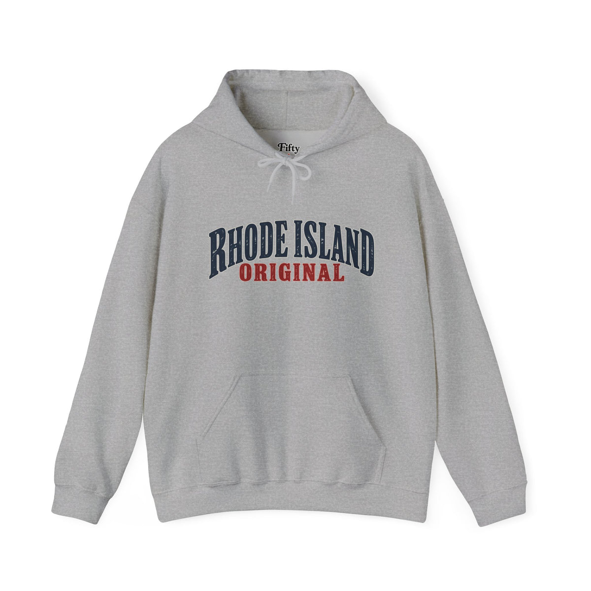 Rhode Island Original Unisex Hoodie State Name Graphic