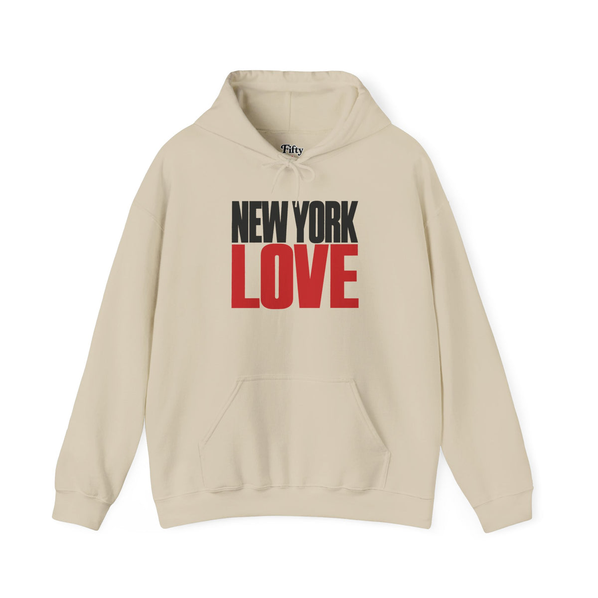 New York Love Unisex Hoodie State Name Graphic