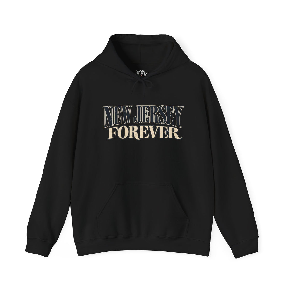 New Jersey Forever Unisex Hoodie State Name Graphic