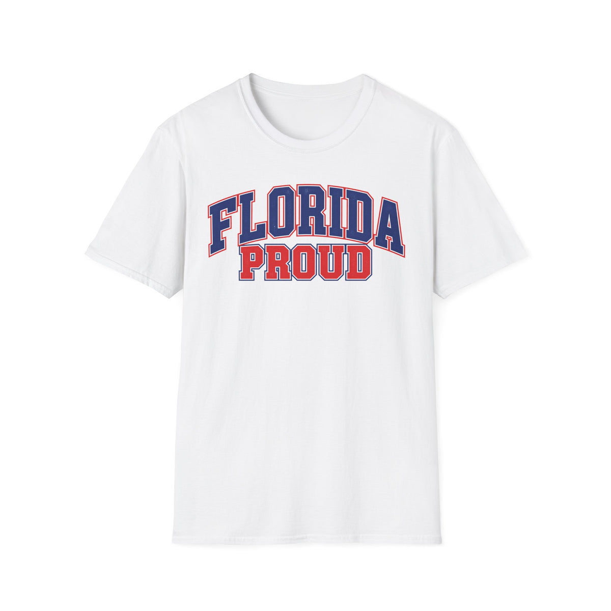 Florida Proud Unisex Softstyle T Shirt State Name Graphic Tee