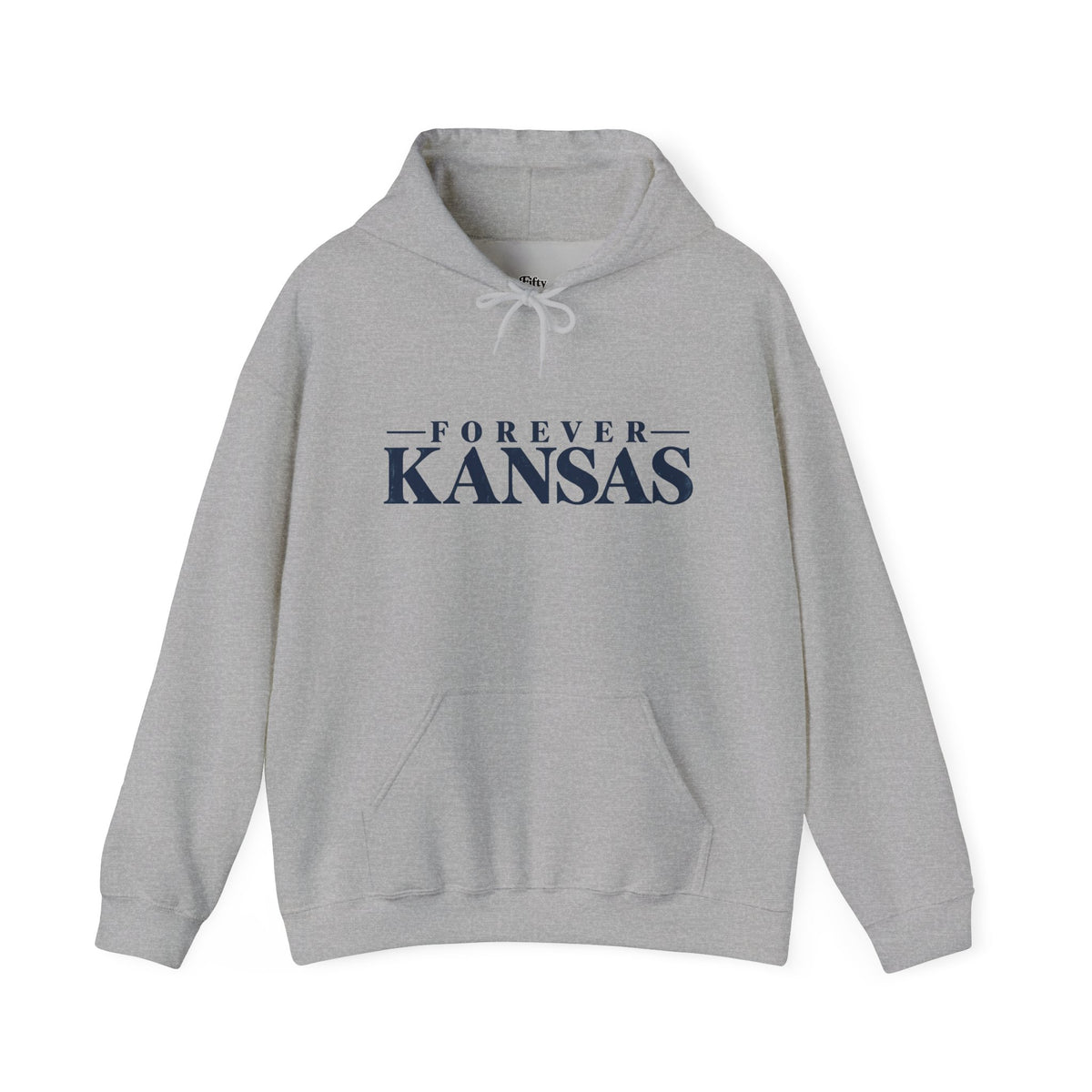 Forever Kansas Unisex Hoodie State Name Graphic