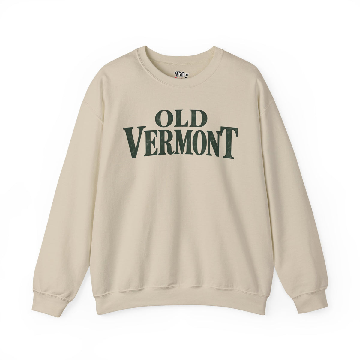 Old Vermont Unisex Crewneck Sweatshirt State Name Graphic