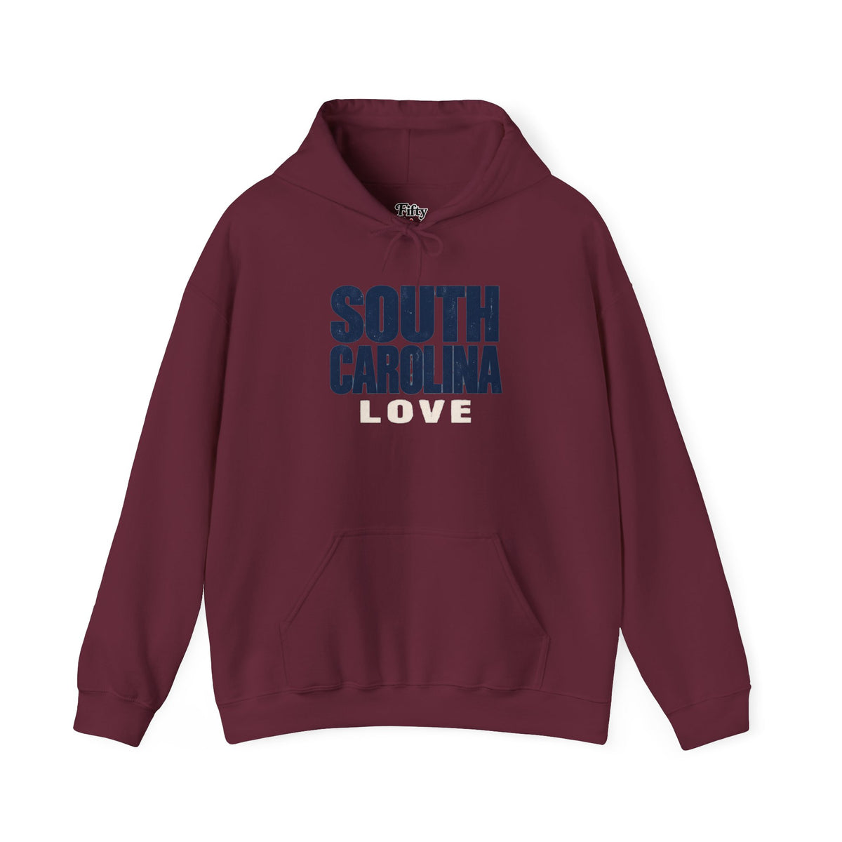 South Carolina Love Unisex Hoodie State Name Graphic