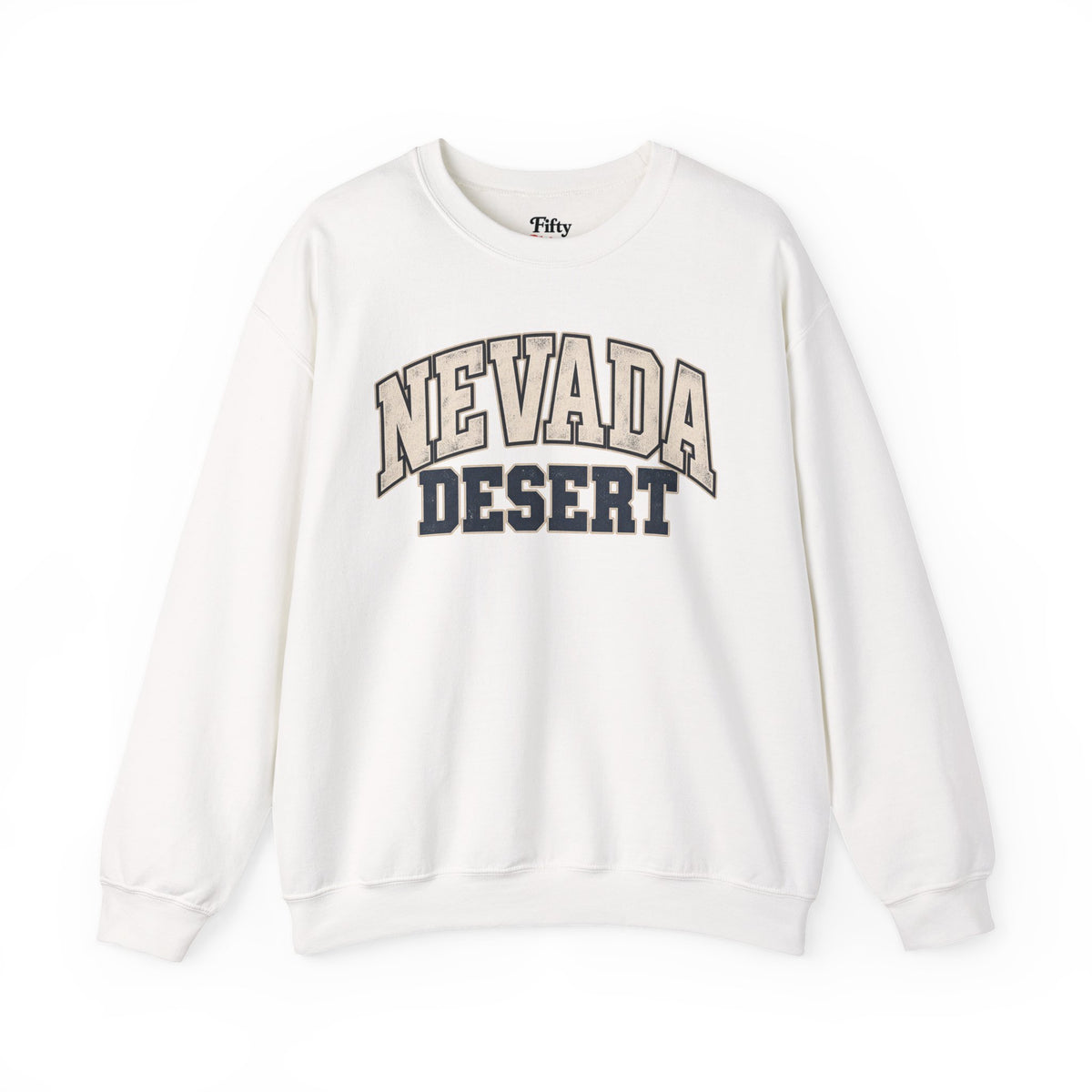 Nevada Desert Unisex Crewneck Sweatshirt State Name Graphic