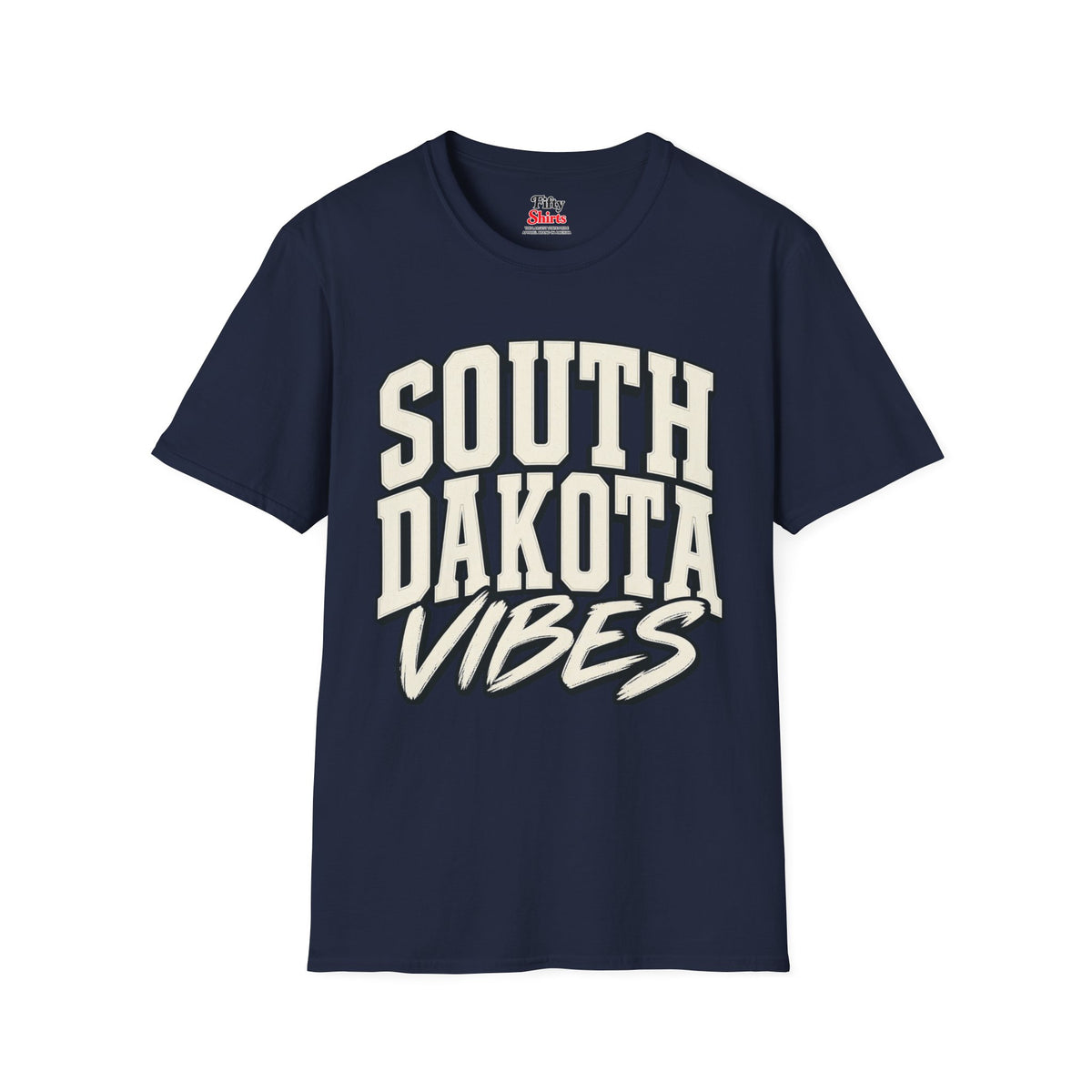South Dakota Vibes Unisex Softstyle T Shirt State Name Graphic Tee