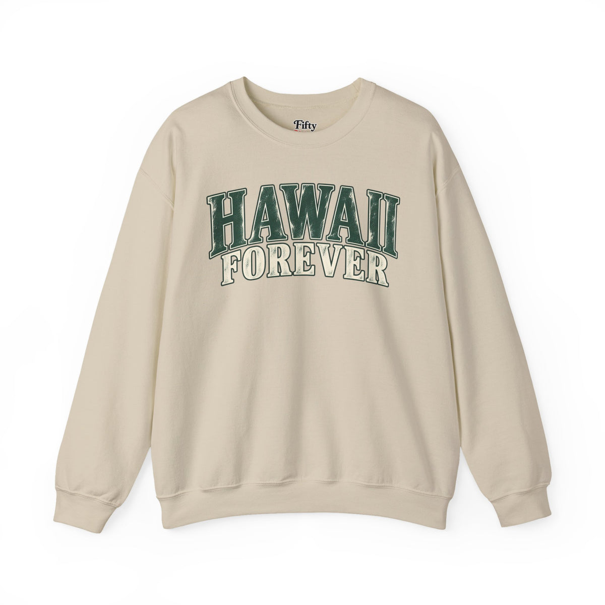 Hawaii Forever Unisex Crewneck Sweatshirt State Name Graphic
