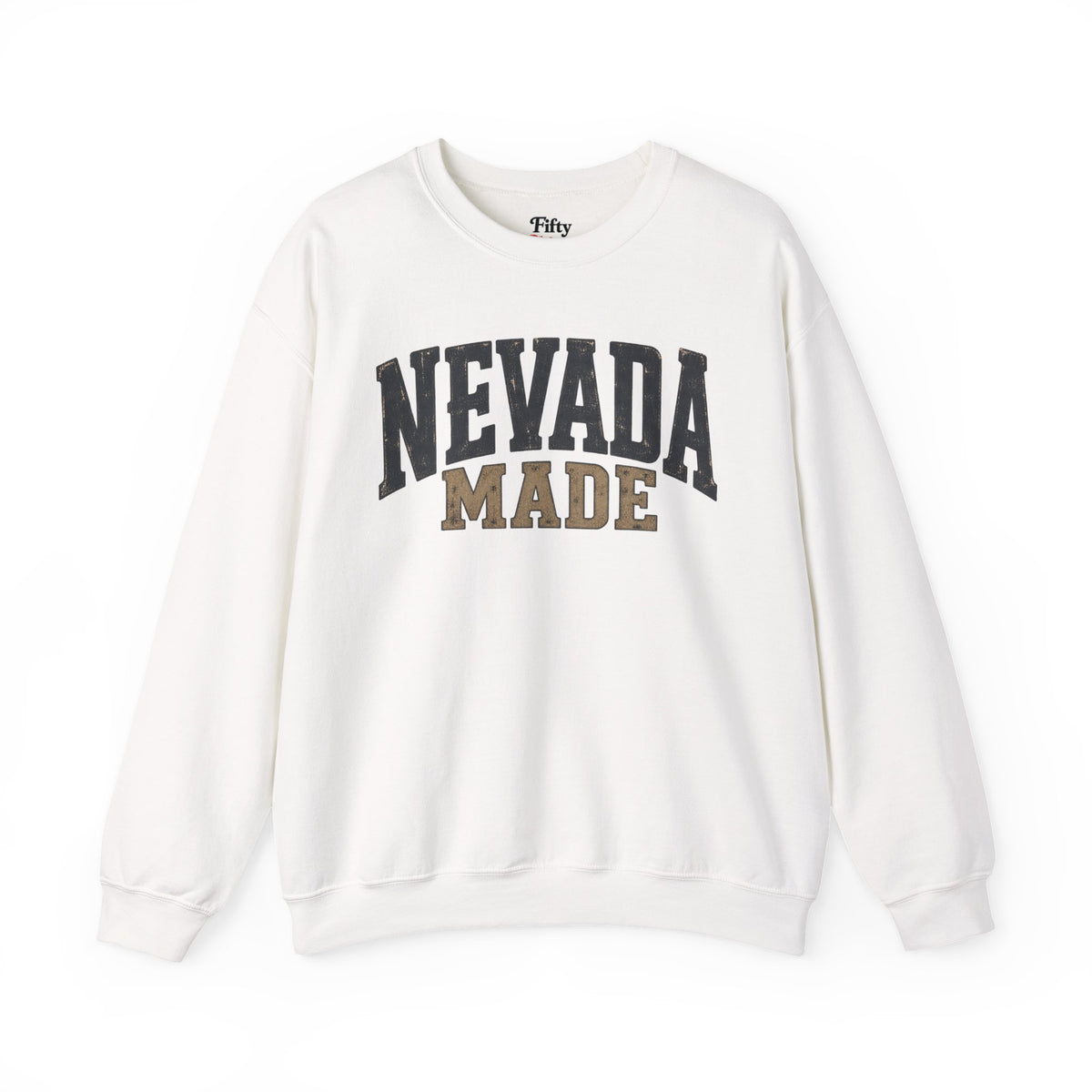 Nevada Made Unisex Crewneck Sweatshirt State Name Graphic