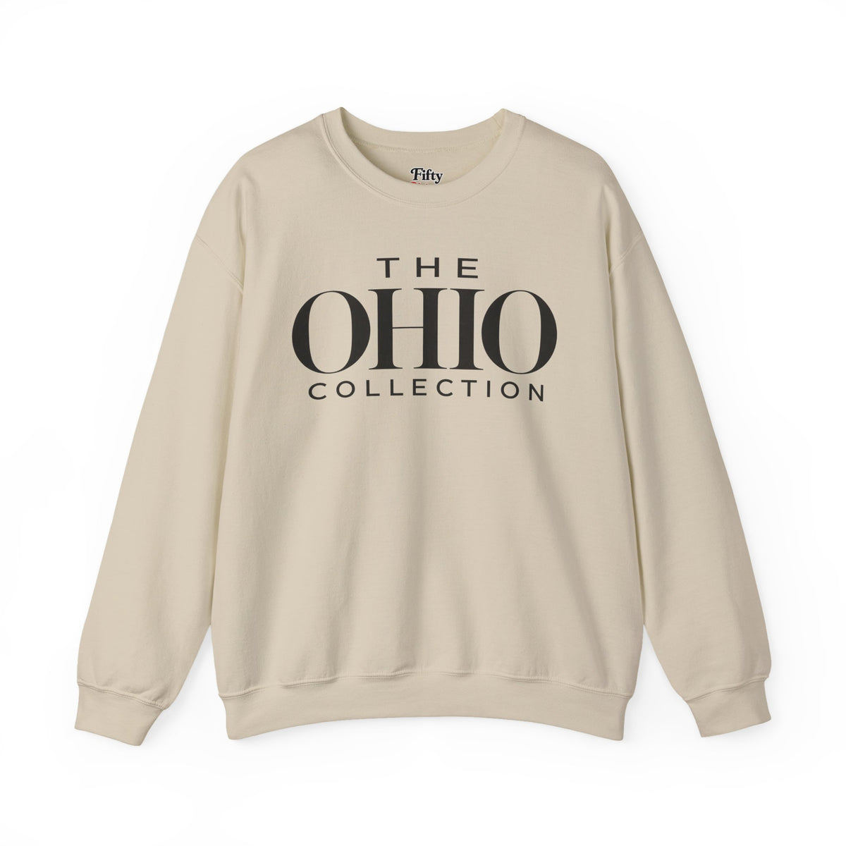 The ohio Collection Unisex Crewneck Sweatshirt State Name Graphic