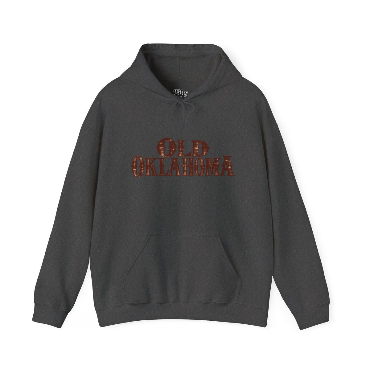 Old Oklahoma Unisex Hoodie State Name Graphic