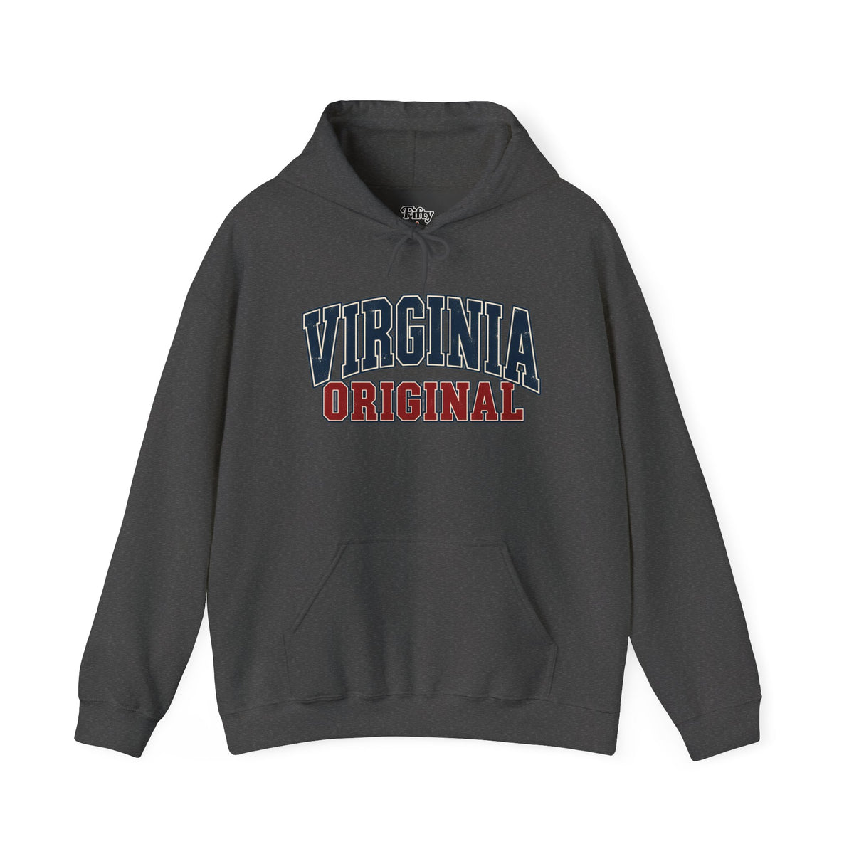 Virginia Original Unisex Hoodie State Name Graphic