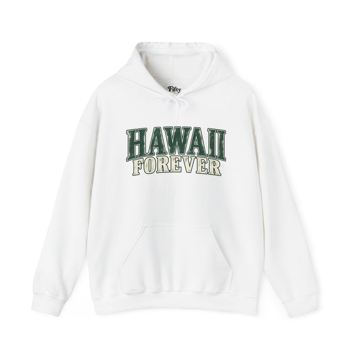 Hawaii Forever Unisex Hoodie State Name Graphic
