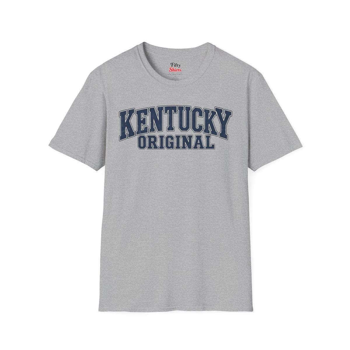 Kentucky Original Unisex Softstyle T Shirt State Name Graphic Tee