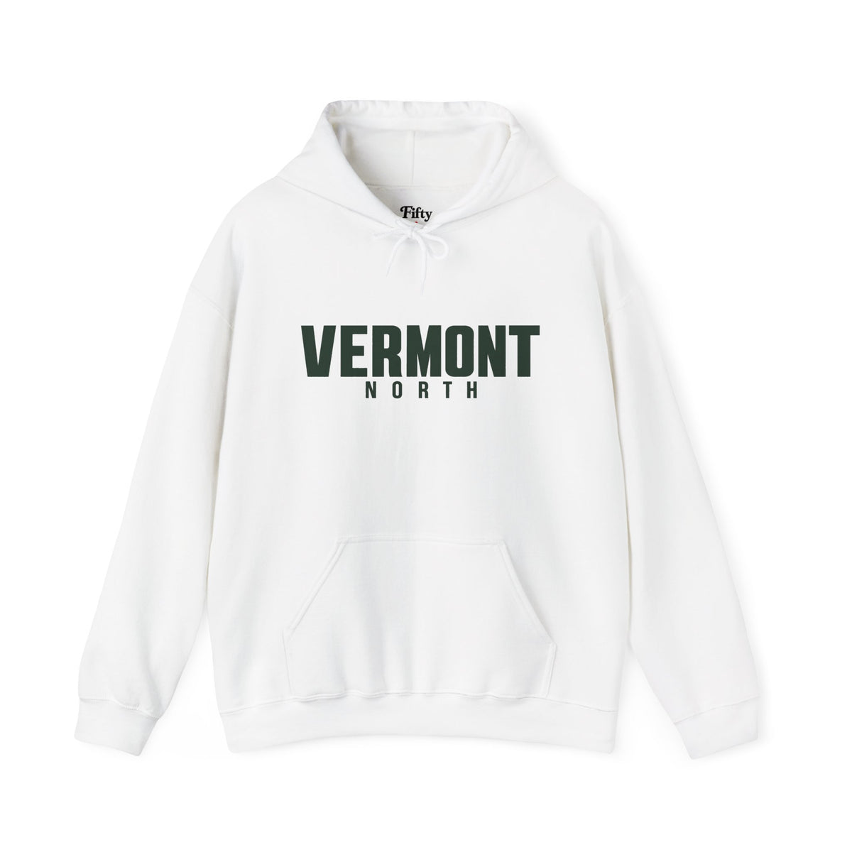 Vermont North Unisex Hoodie State Name Graphic