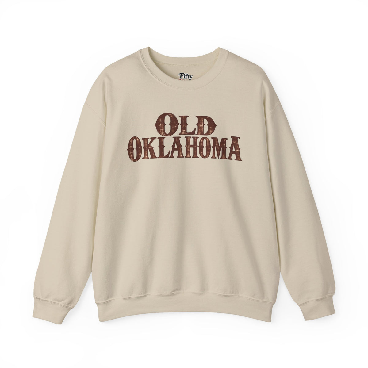 Old Oklahoma Unisex Crewneck Sweatshirt State Name Graphic