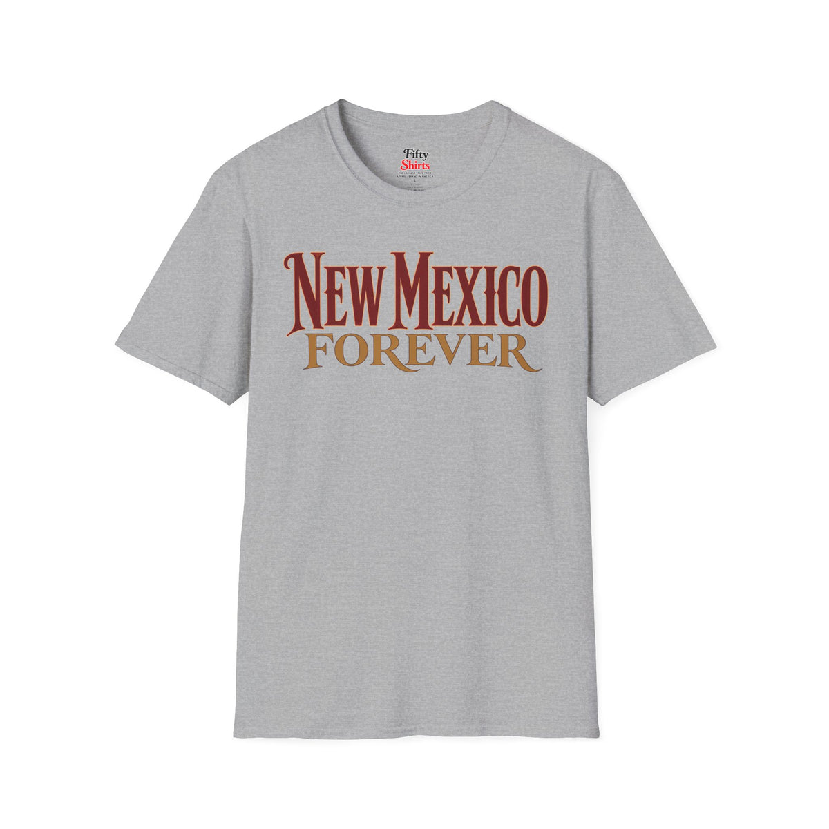 New Mexico Forever Unisex Softstyle T Shirt State Name Graphic Tee