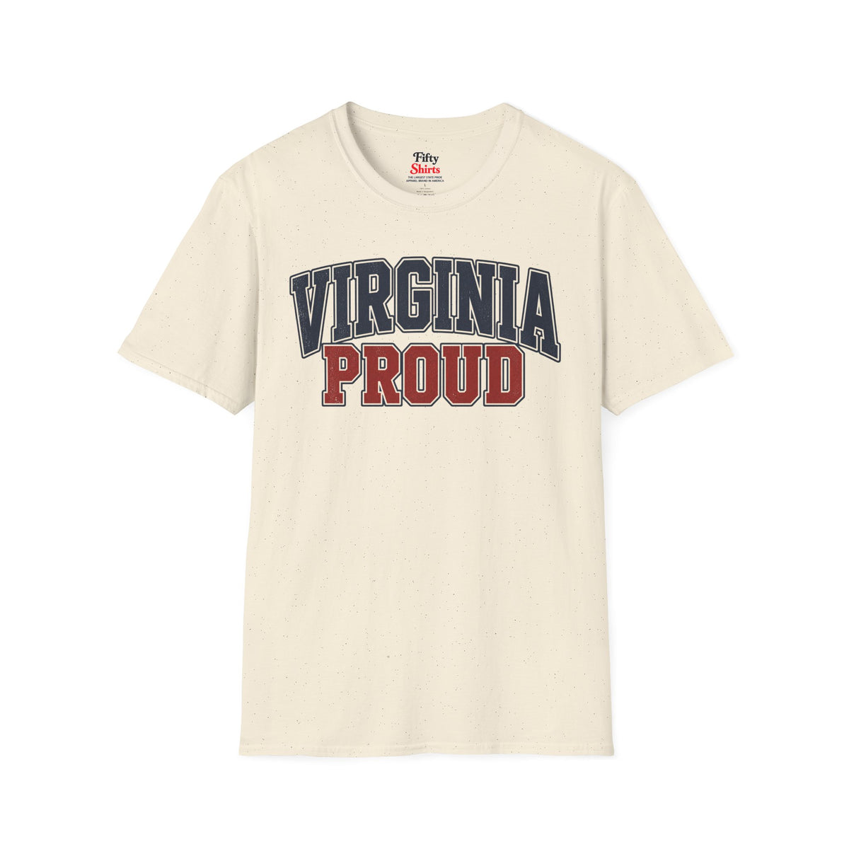 Virginia Proud Unisex Softstyle T Shirt State Name Graphic Tee