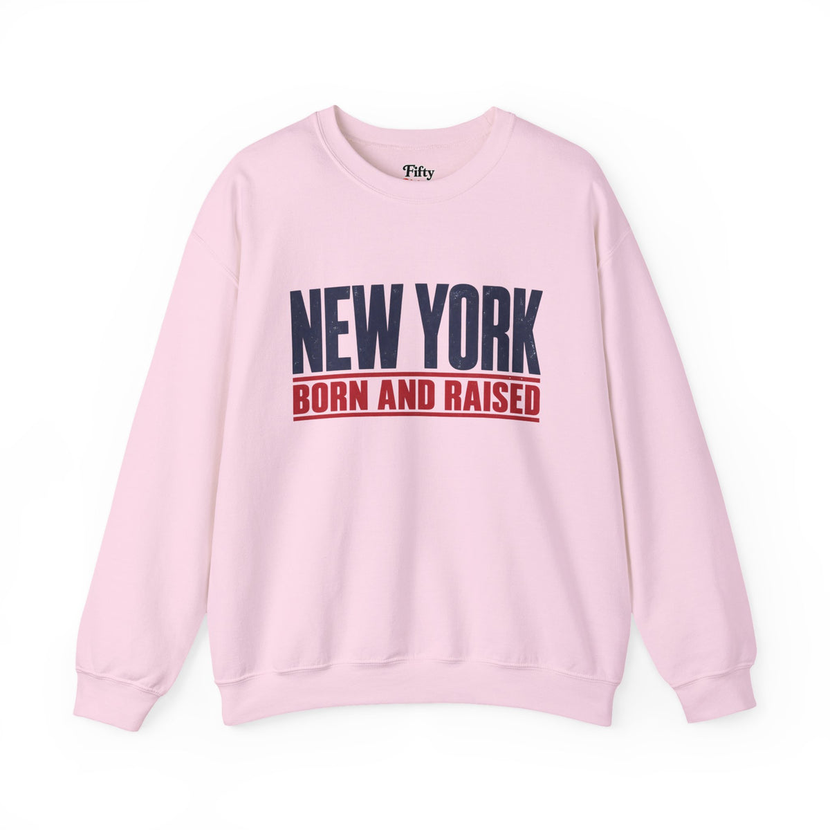 New York Born and Raised Minimal Modern Unisex Sweatshirt Graphic
