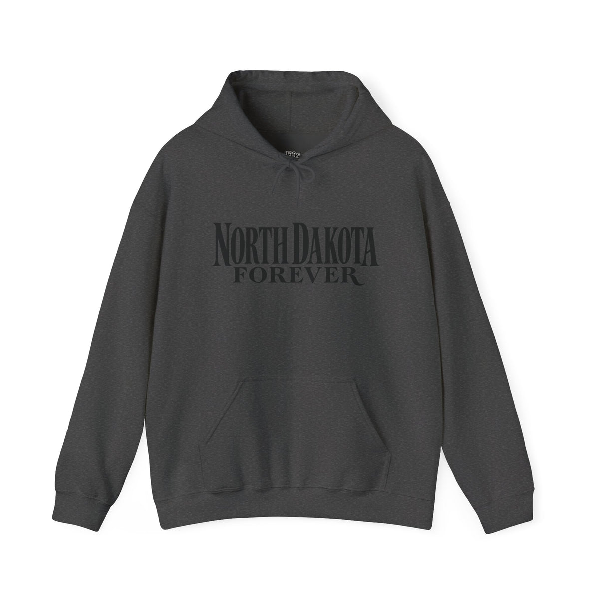 North Dakota Forever Unisex Hoodie State Name Graphic