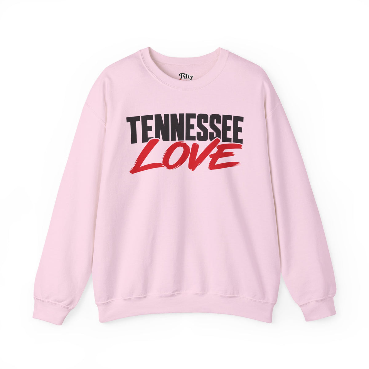 Tennessee Love Unisex Crewneck Sweatshirt State Name Graphic