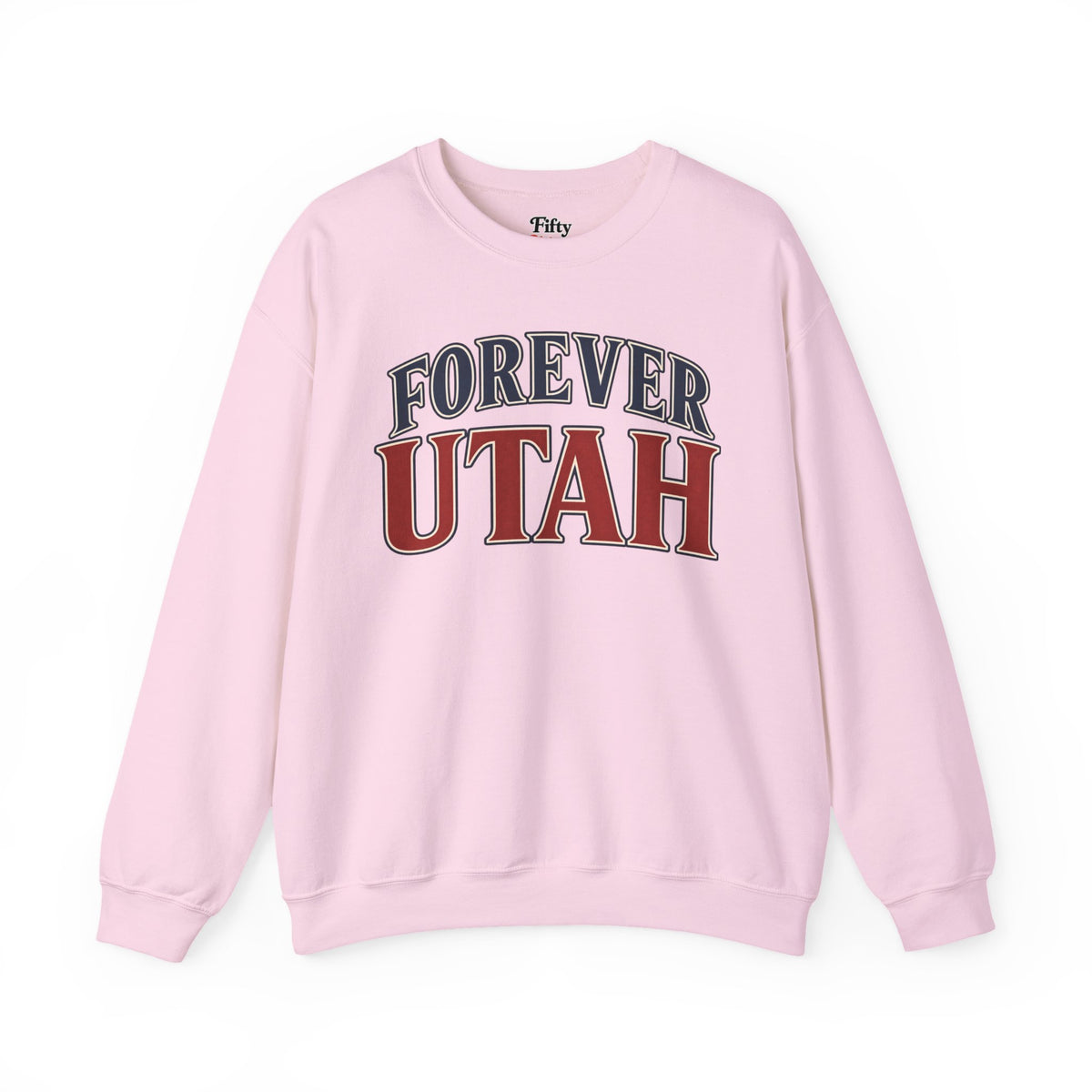 Forever Utah Unisex Crewneck Sweatshirt State Name Graphic