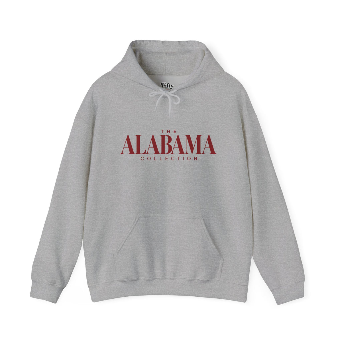 The Alabama Collection Unisex Hoodie State Name Graphic