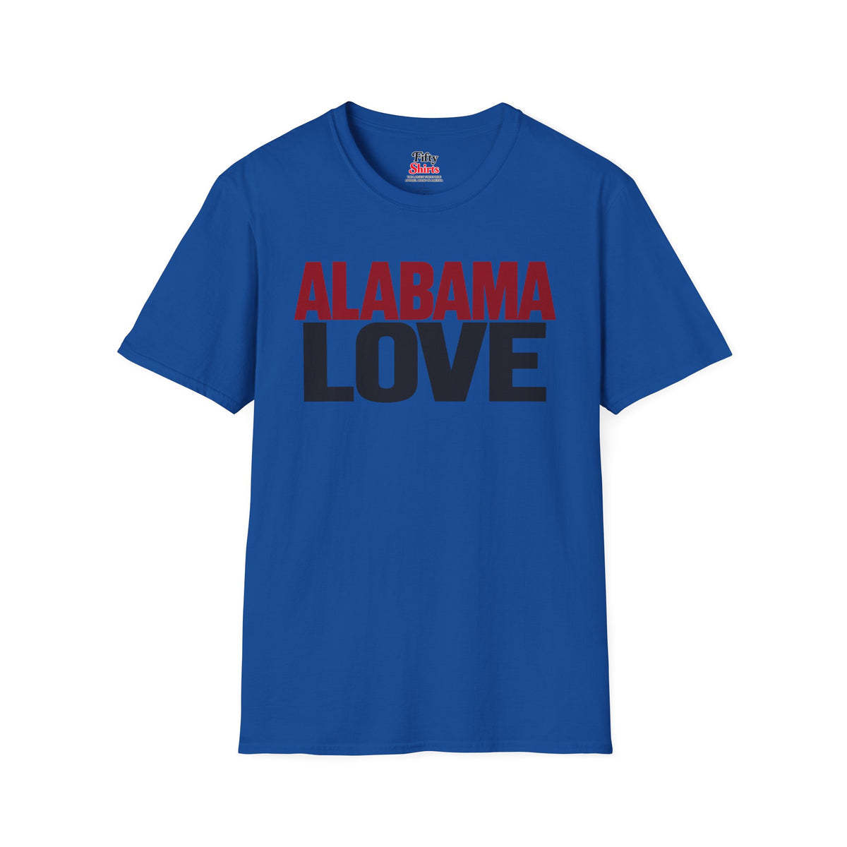 Alabama Love Unisex Softstyle T Shirt State Name Graphic Tee