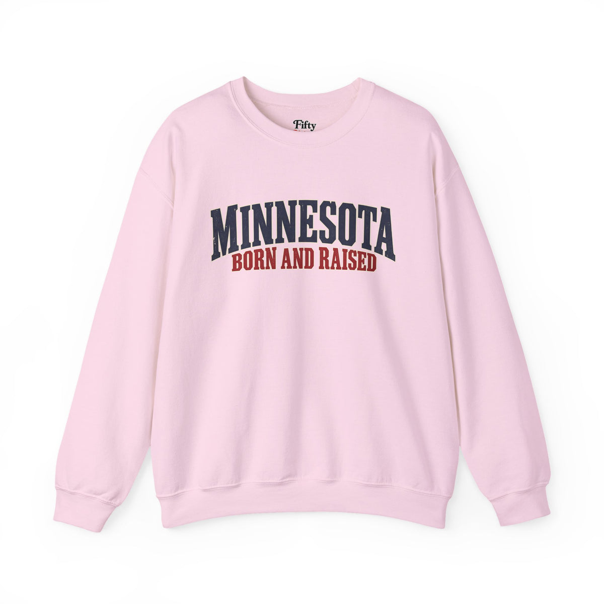 Minnesota Born and Raised Premium Northwoods Unisex Sweatshirt Graphic
