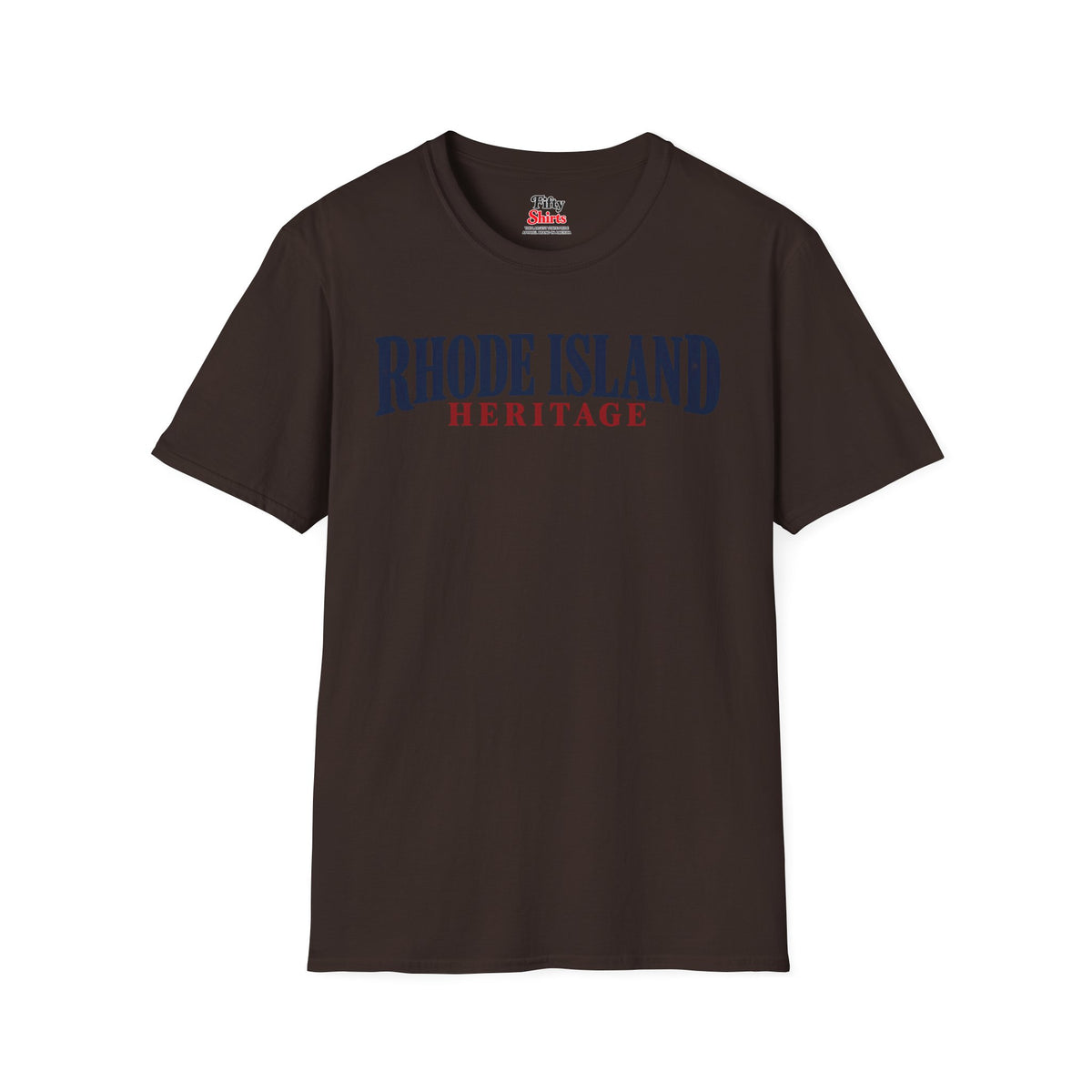Rhode Island Heritage Unisex Softstyle T Shirt State Name Graphic Tee