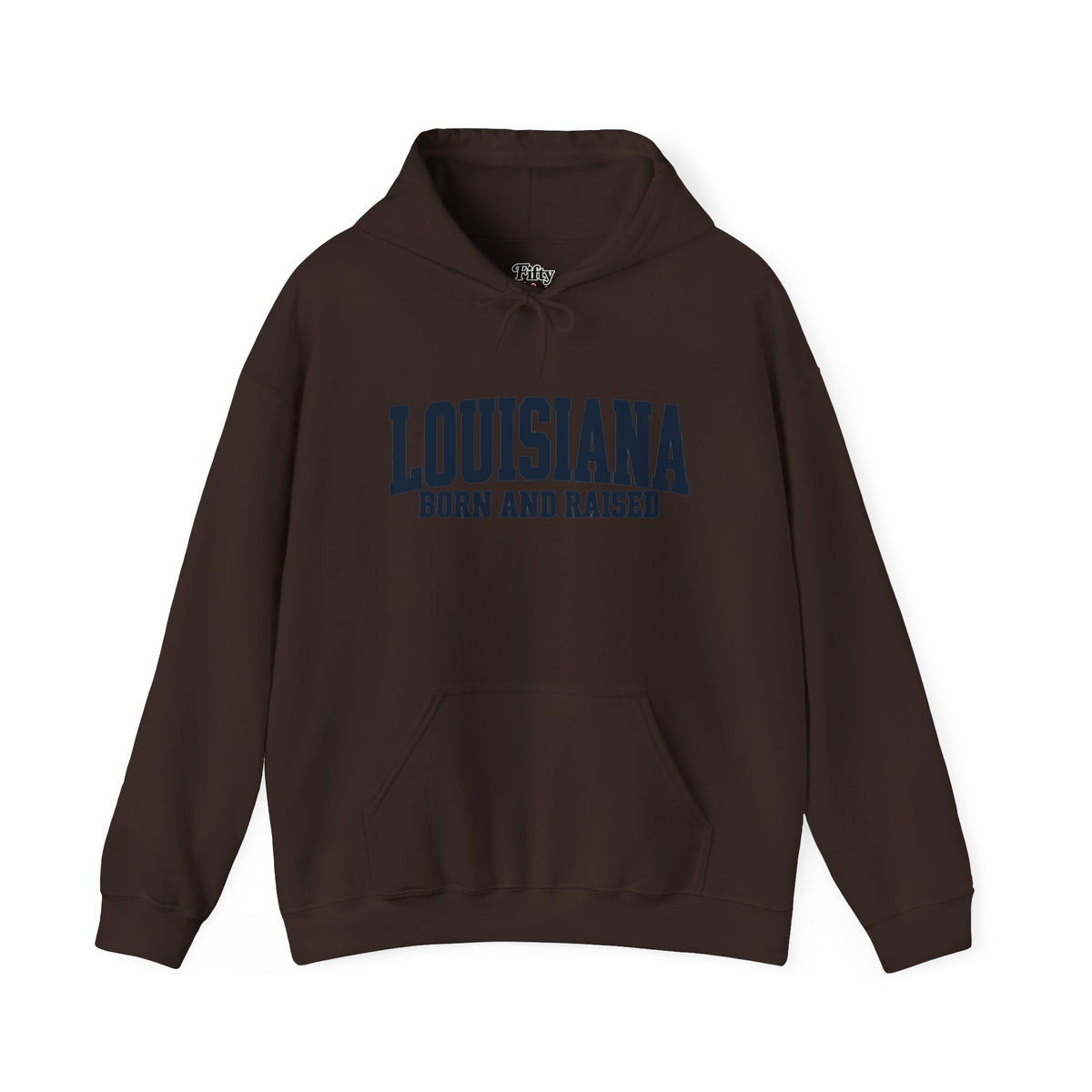 Louisiana Born and Raised Premium Streetwear Unisex Hoodie Graphic