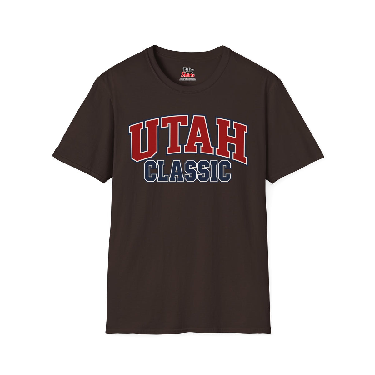 Utah Classic Unisex Softstyle T Shirt State Name Graphic Tee