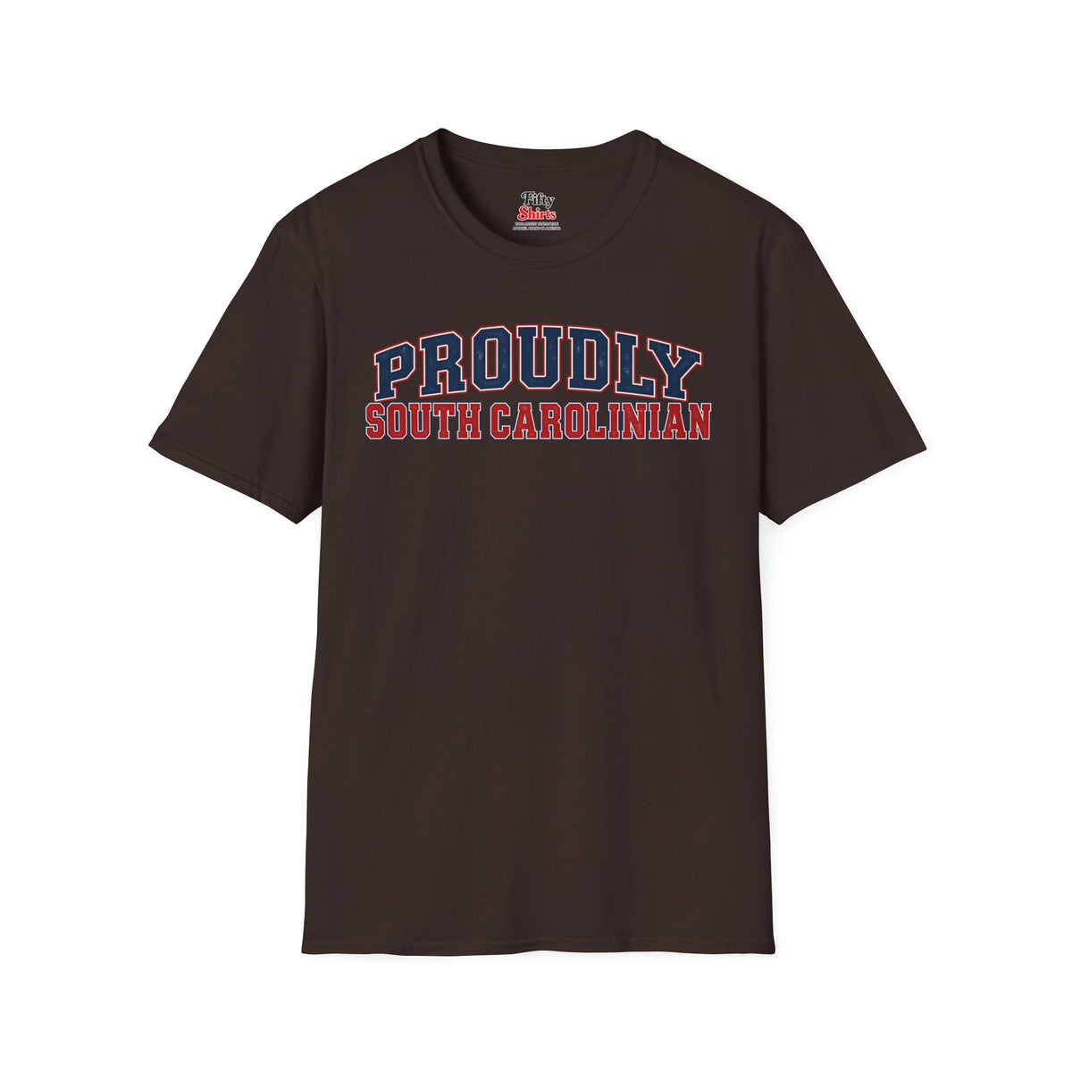 Proudly South Carolinian Carolina Unisex Softstyle T Shirt State Name Graphic Tee