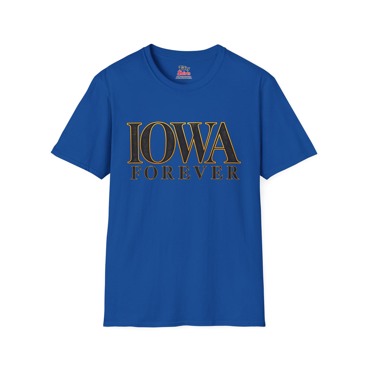 Iowa Forever Unisex Softstyle T Shirt State Name Graphic Tee