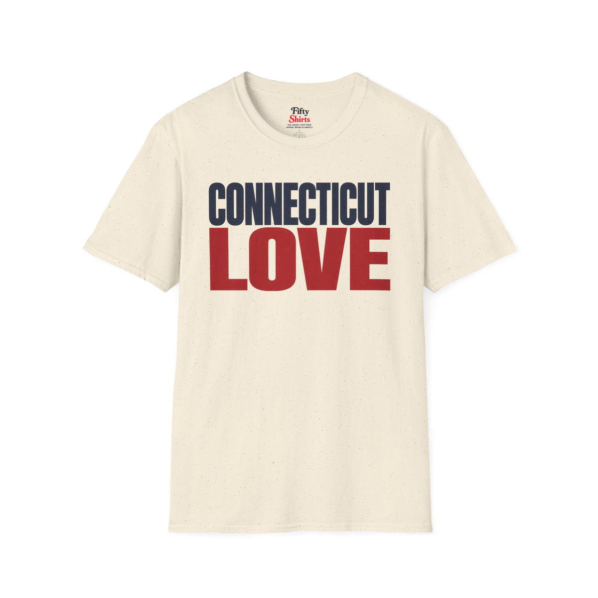 Connecticut Love Unisex Softstyle T Shirt State Name Graphic Tee