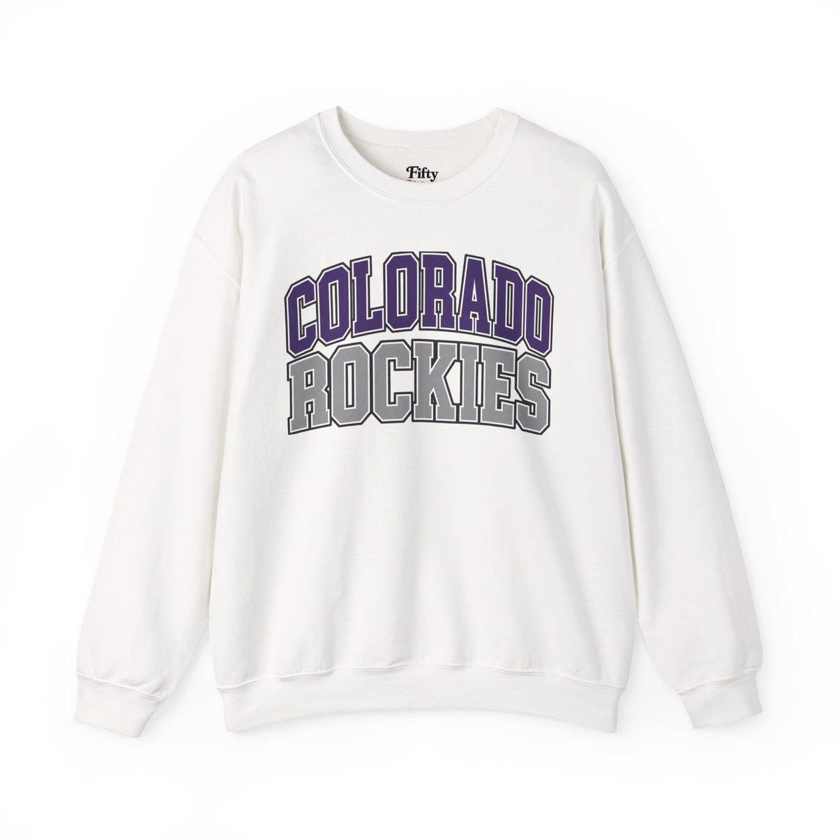 Colorado Rockies Unisex Crewneck Sweatshirt State Name Graphic