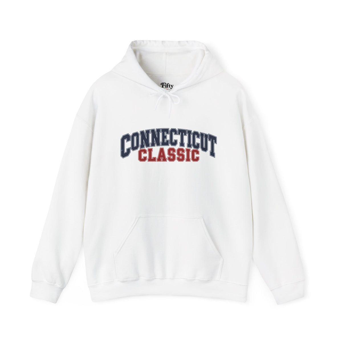 Connecticut Classic Unisex Hoodie State Name Graphic