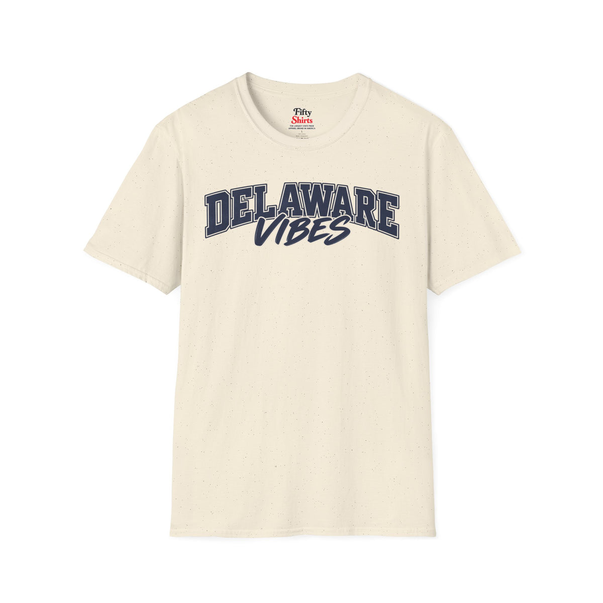 Delaware Vibes Unisex Softstyle T Shirt State Name Graphic Tee