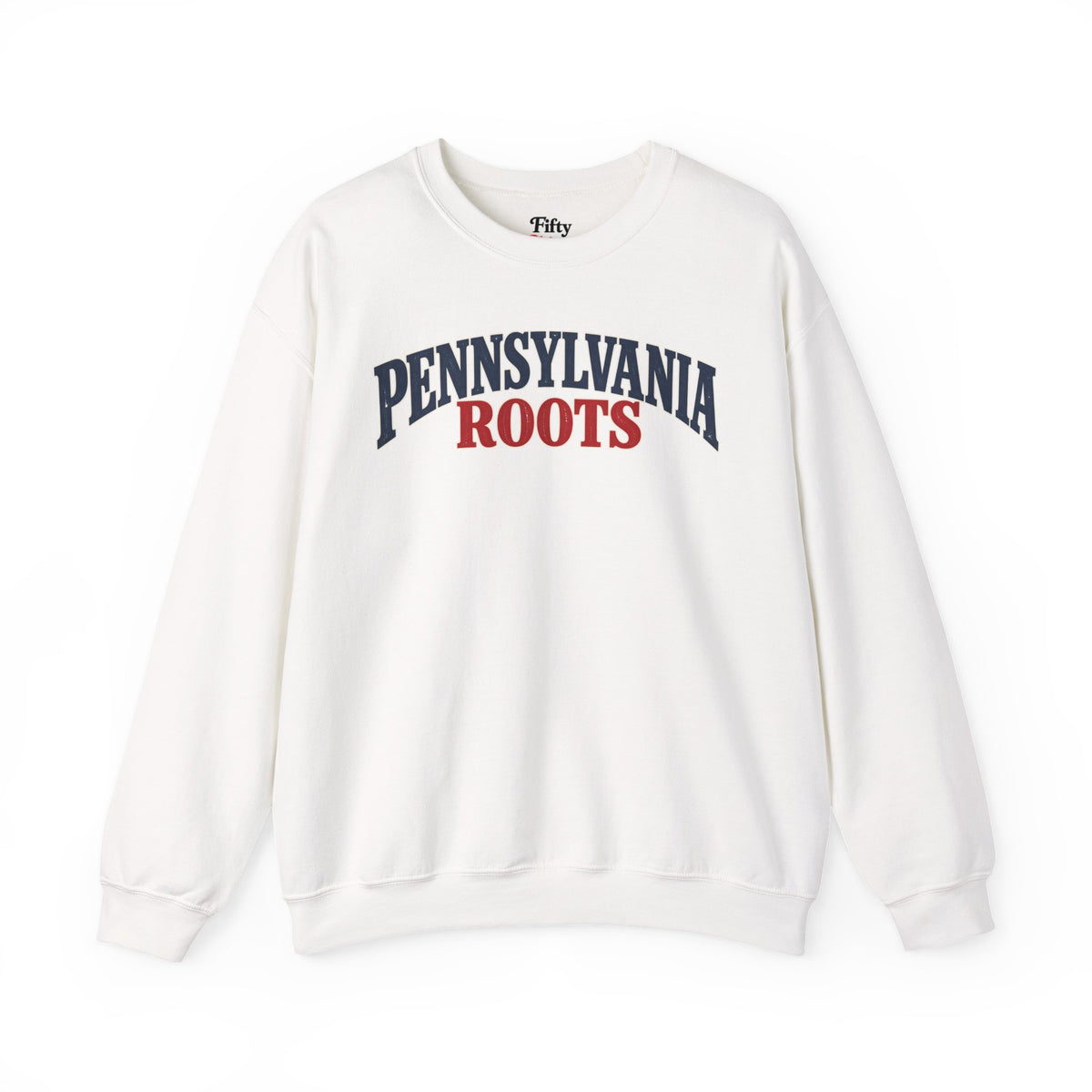 Pennsylvania Roots Unisex Crewneck Sweatshirt State Name Graphic