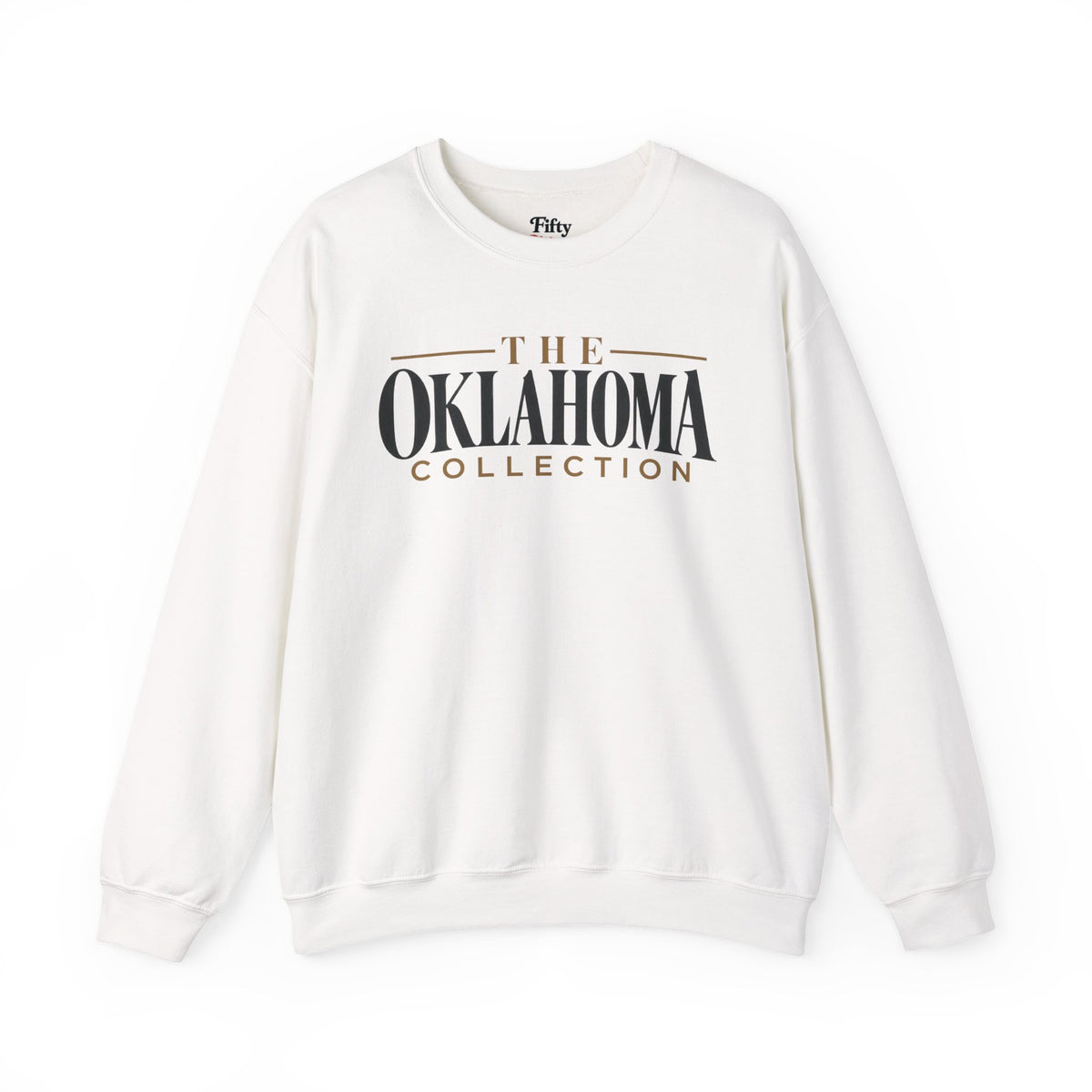 The Oklahoma Collection Unisex Crewneck Sweatshirt State Name Graphic