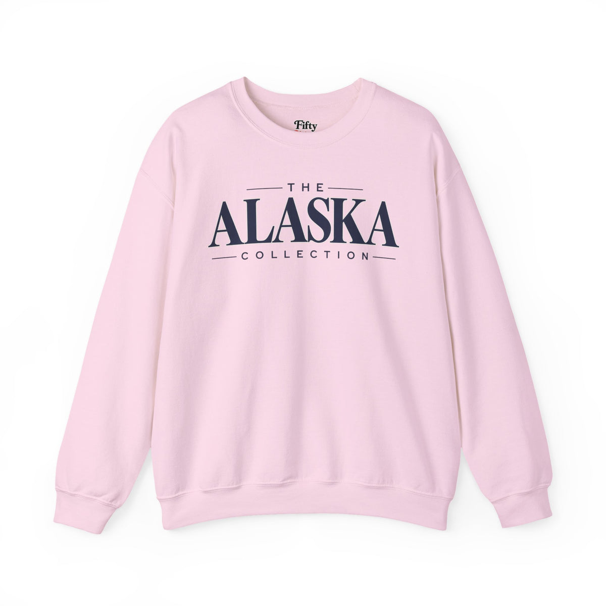 The Alaska Collection Unisex Crewneck Sweatshirt State Name Graphic
