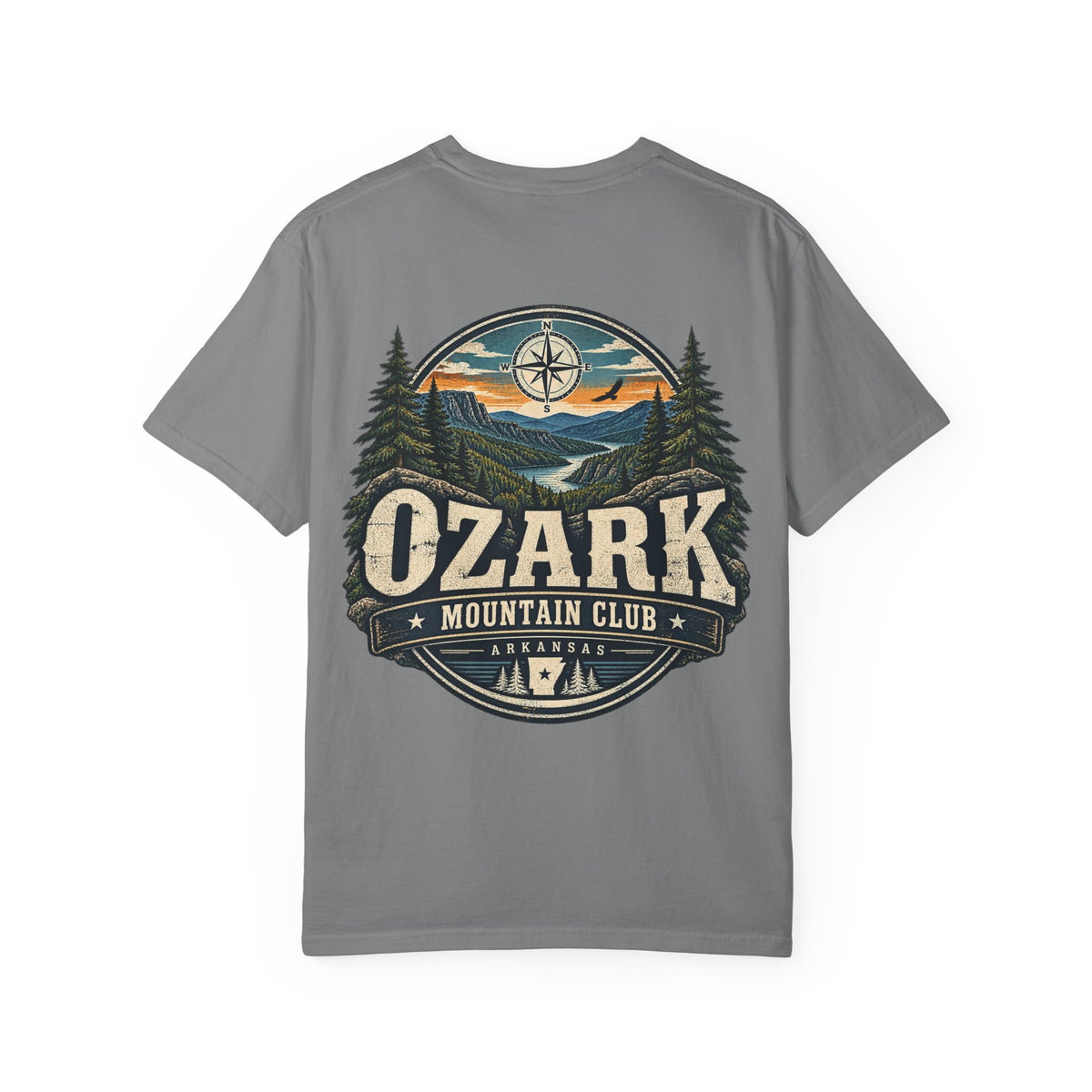 Arkansas Ozark Mountain Club Unisex Comfort Color 1717 Streetwear Graphic Tee