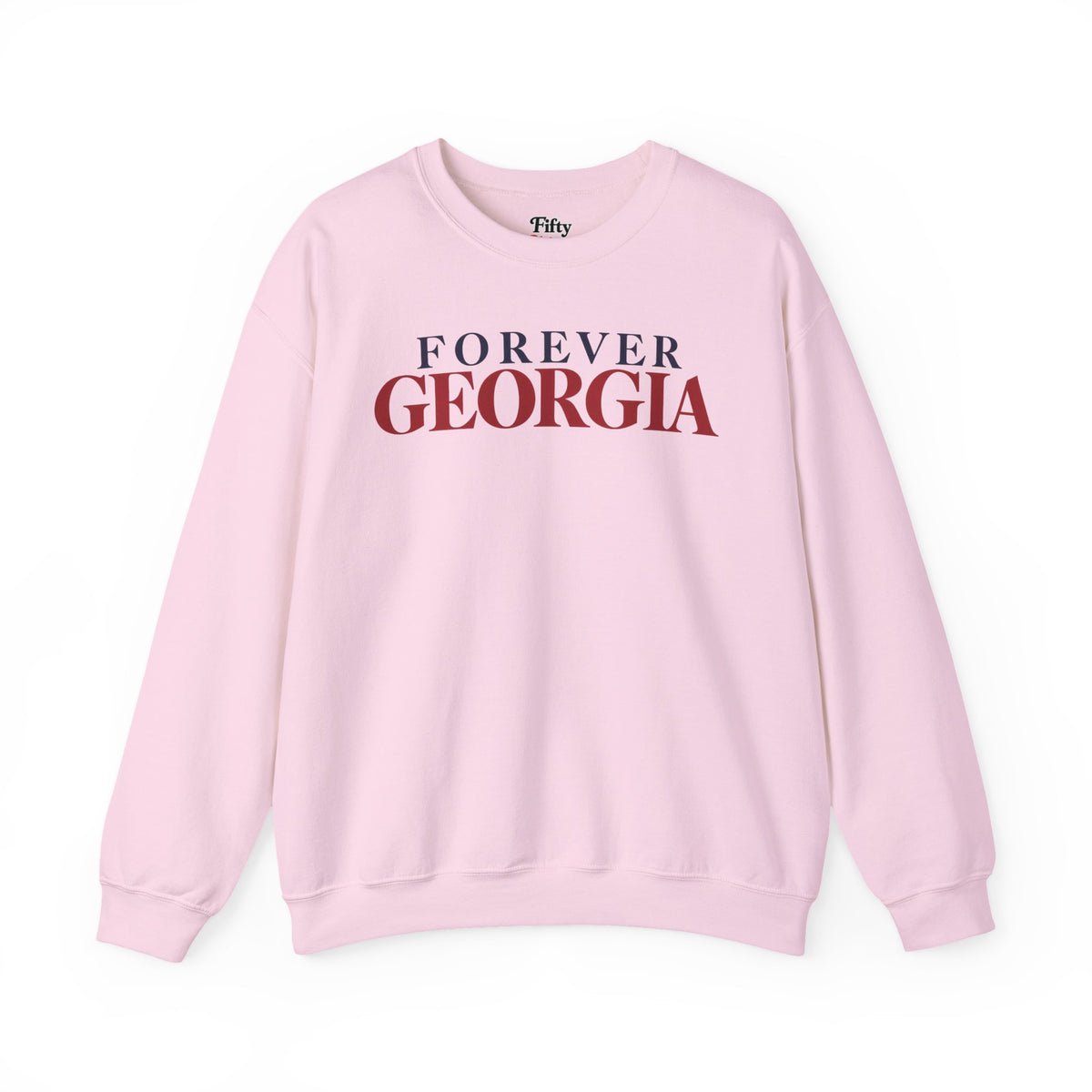 Forever Georgia Unisex Crewneck Sweatshirt State Name Graphic