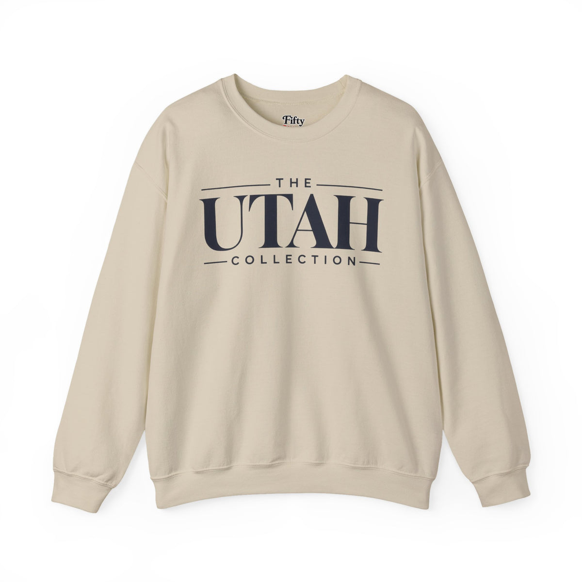 The Utah Collection Unisex Crewneck Sweatshirt State Name Graphic