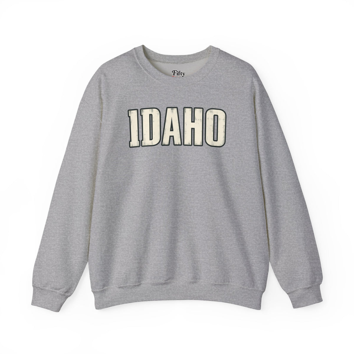 Idaho Unisex Crewneck Sweatshirt State Name Graphic