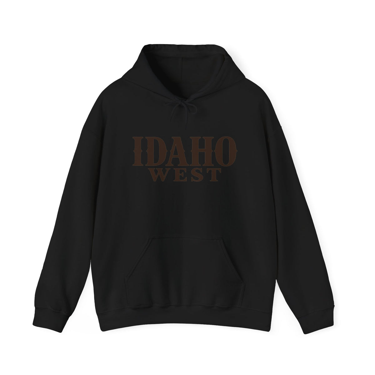 Idaho West Unisex Hoodie State Name Graphic