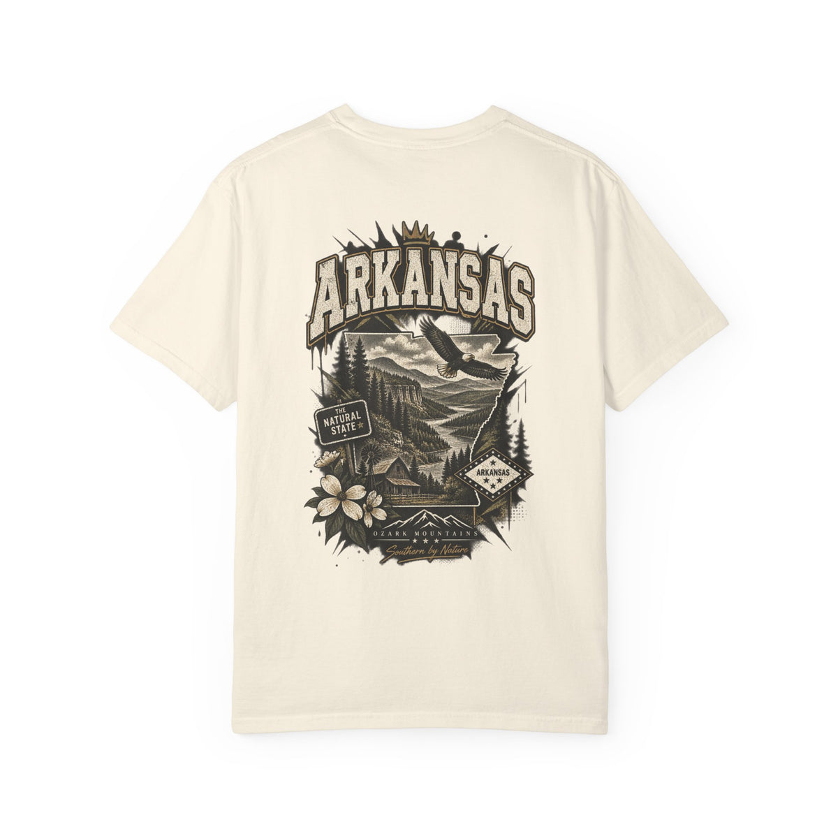 Arkansas Street Culture Unisex Comfort Color 1717 Streetwear Graphic Tee