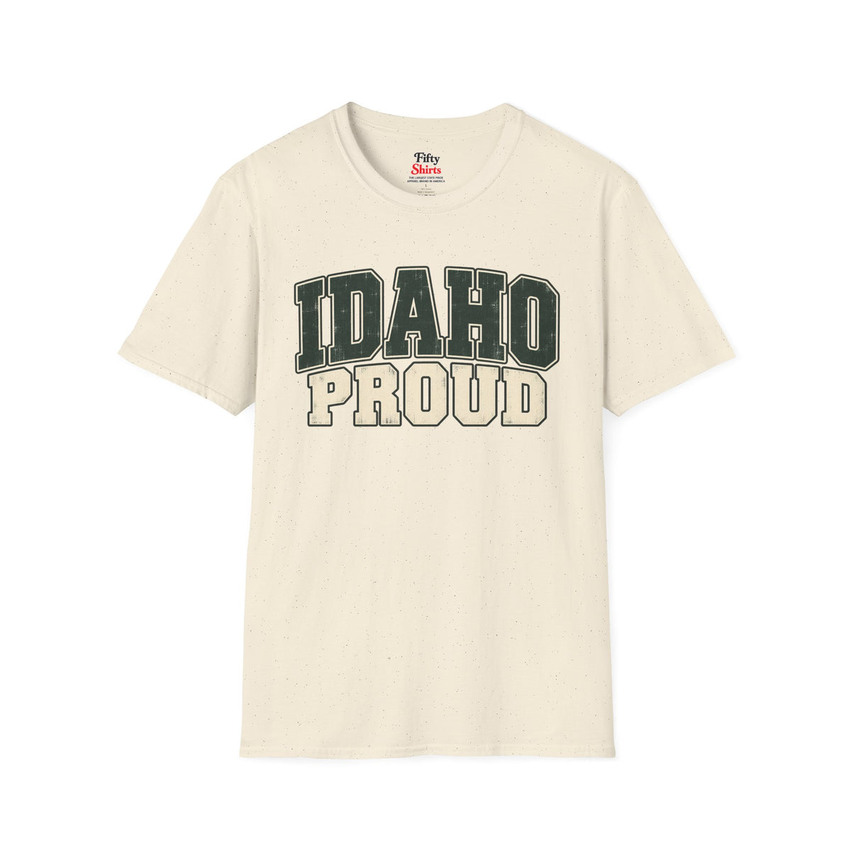 Idaho Proud Unisex Softstyle T Shirt State Name Graphic Tee