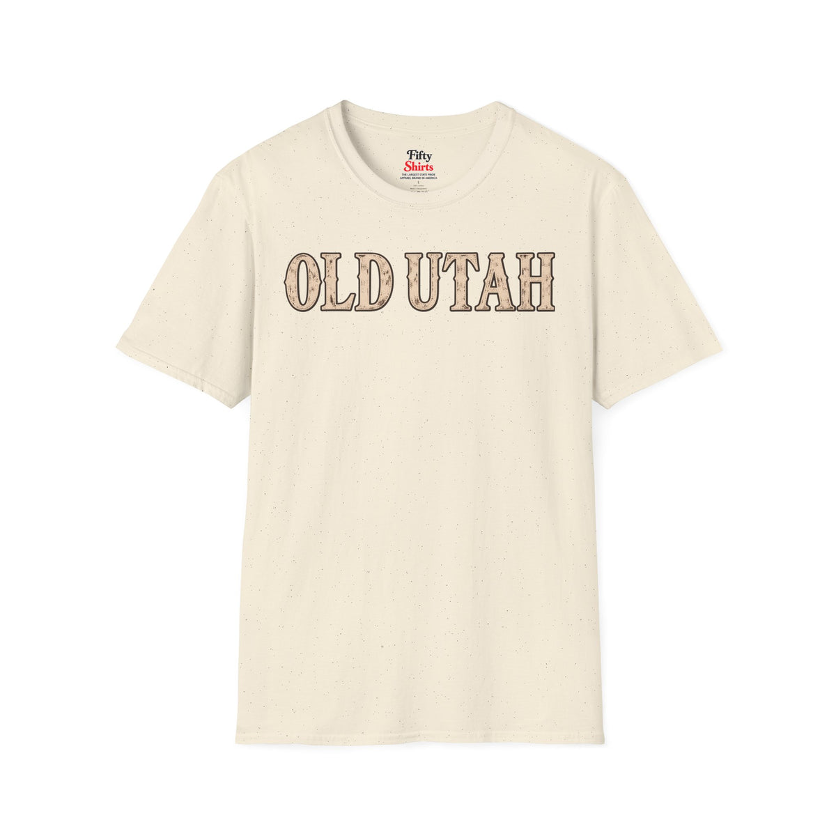 Old Utah Unisex Softstyle T Shirt State Name Graphic Tee